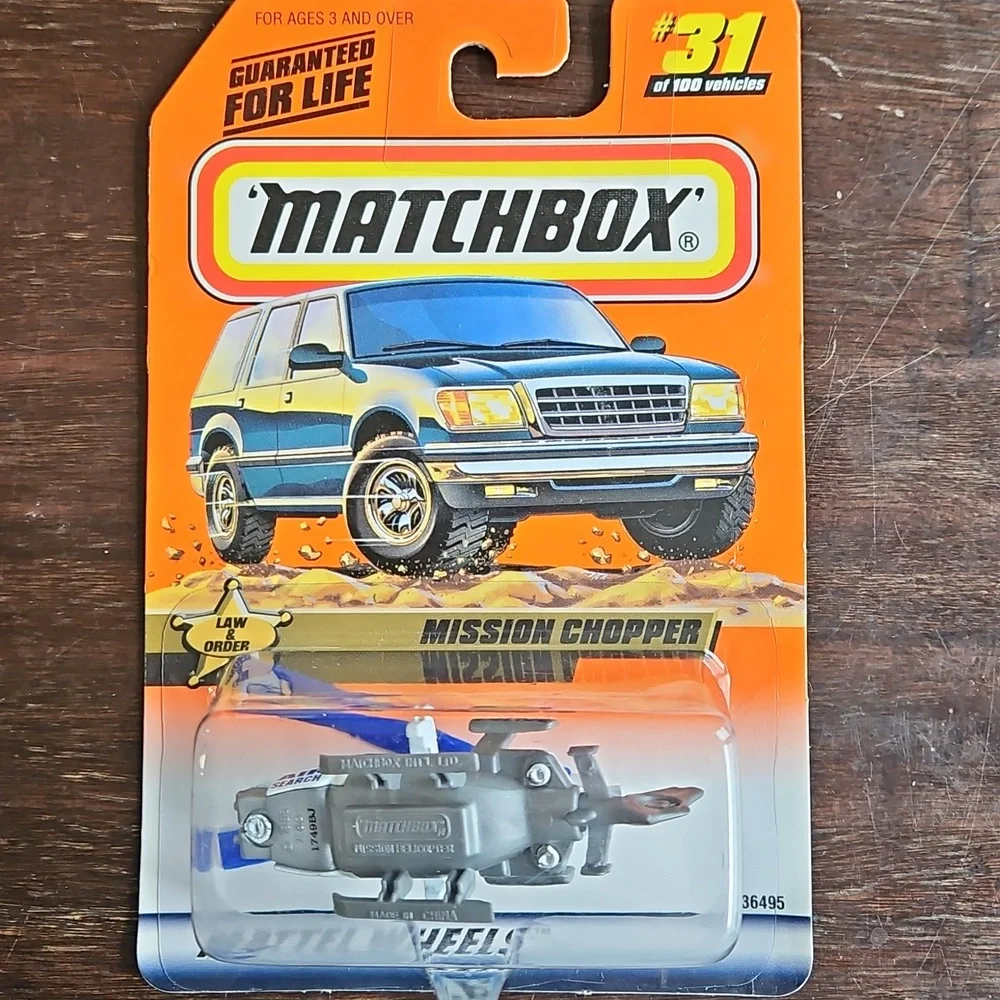 2 NWT 1999 Matchbox "Law and Order" Vehicles - Picture 3 of 9